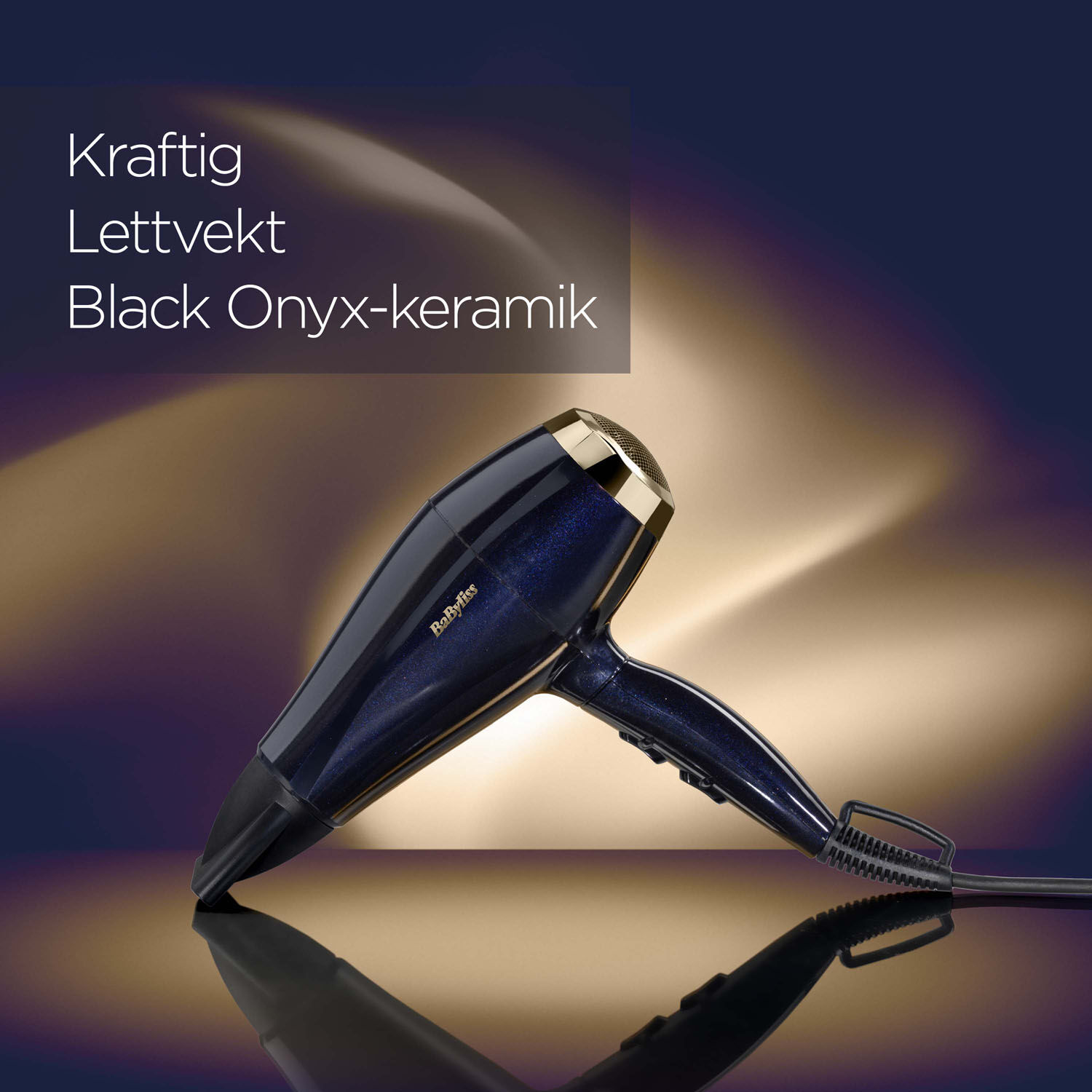 Kraftig. Lettvekt. Black Onyx-keramik